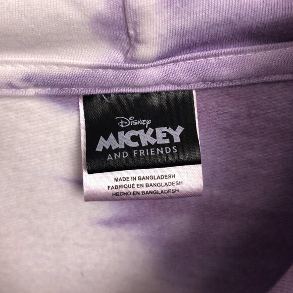 BNWT Classic angry Mickey Mouse Tie-Dyed Hoodie Youth XL (14-16) - Picture 5 of 6